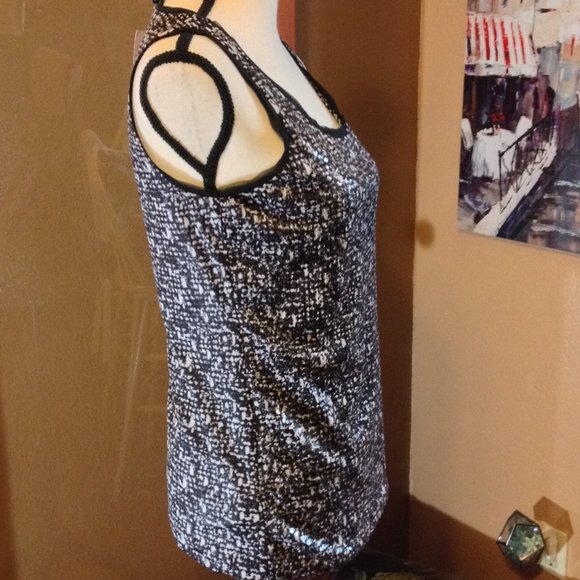NWT Ann Taylor Sequin shimmery Dressy Tank - Picture 4 of 7